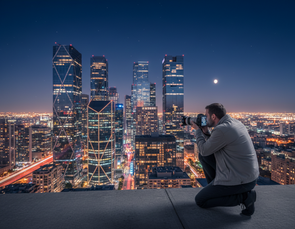 Optimizing image compression settings for social media night photography uploads