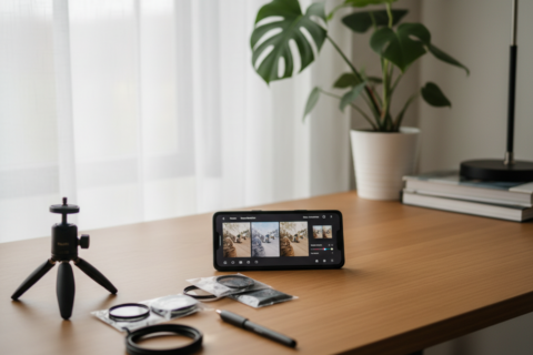 noise reduction color correction workflow mobile photography