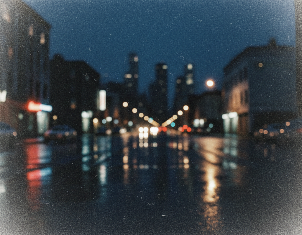 Removing grain from nighttime city photos using simple mobile editing techniques